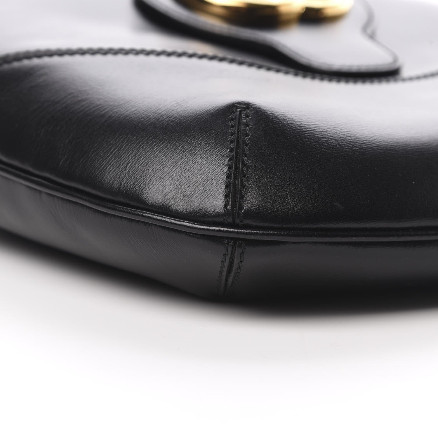 Gucci Calfskin Medium Arli Shoulder Bag Black 9 of 11