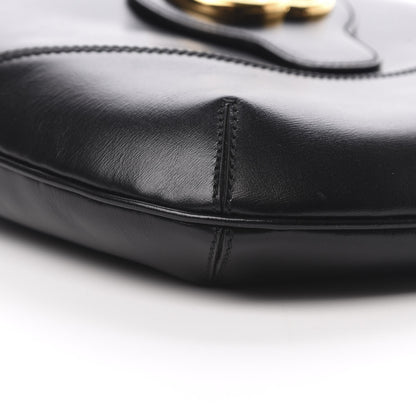 Gucci Calfskin Medium Arli Shoulder Bag Black 9 of 11