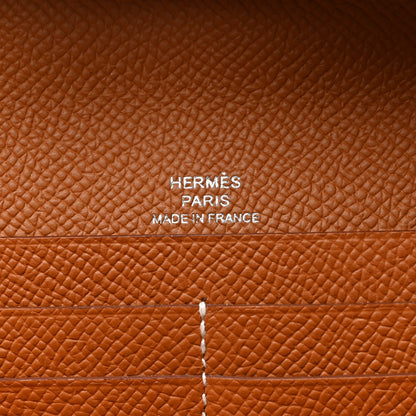 Hermes Epsom Maillon Wallet To Go Gold 6 of 8