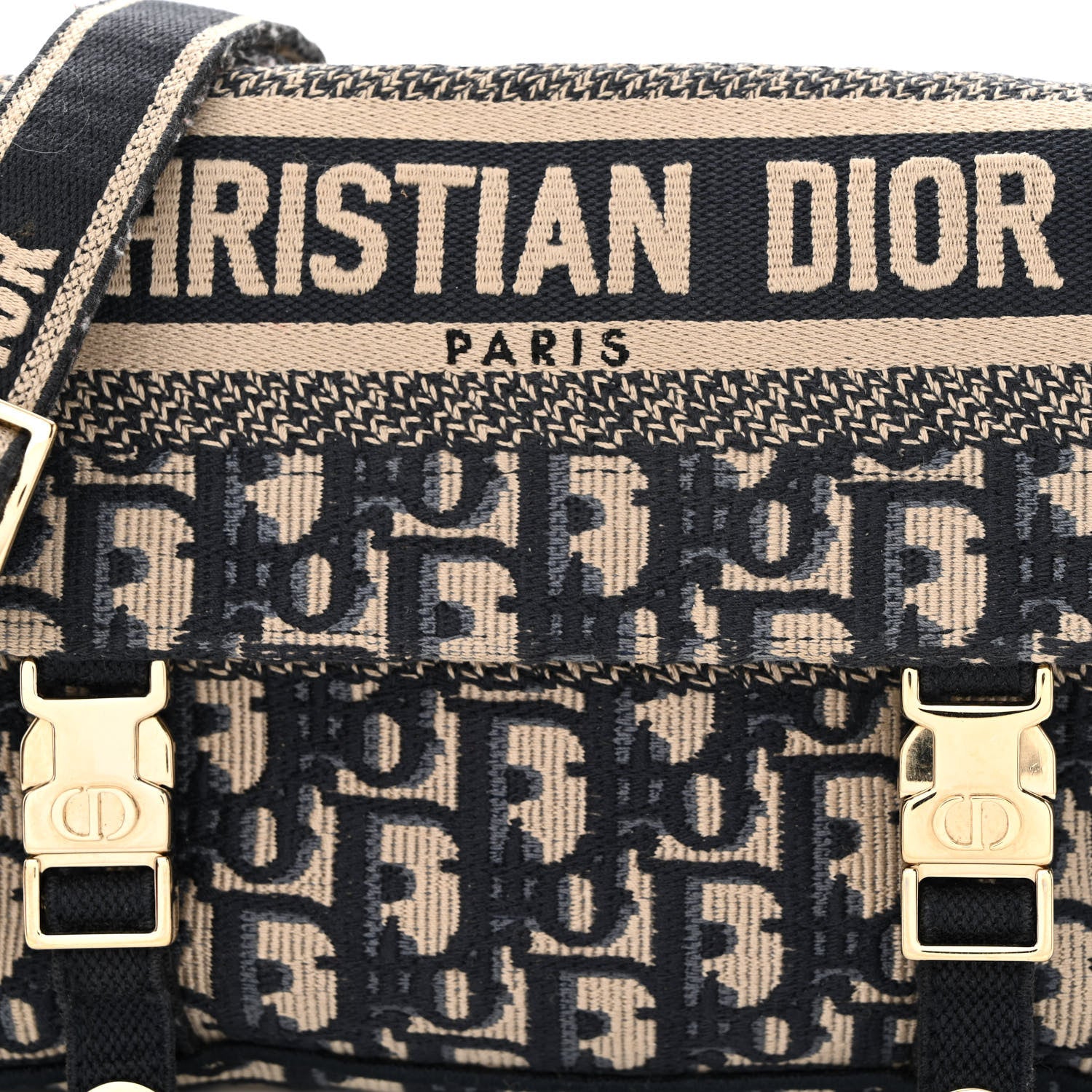 Christian Dior Oblique Small Diorcamp Messenger Blue 8 of 12