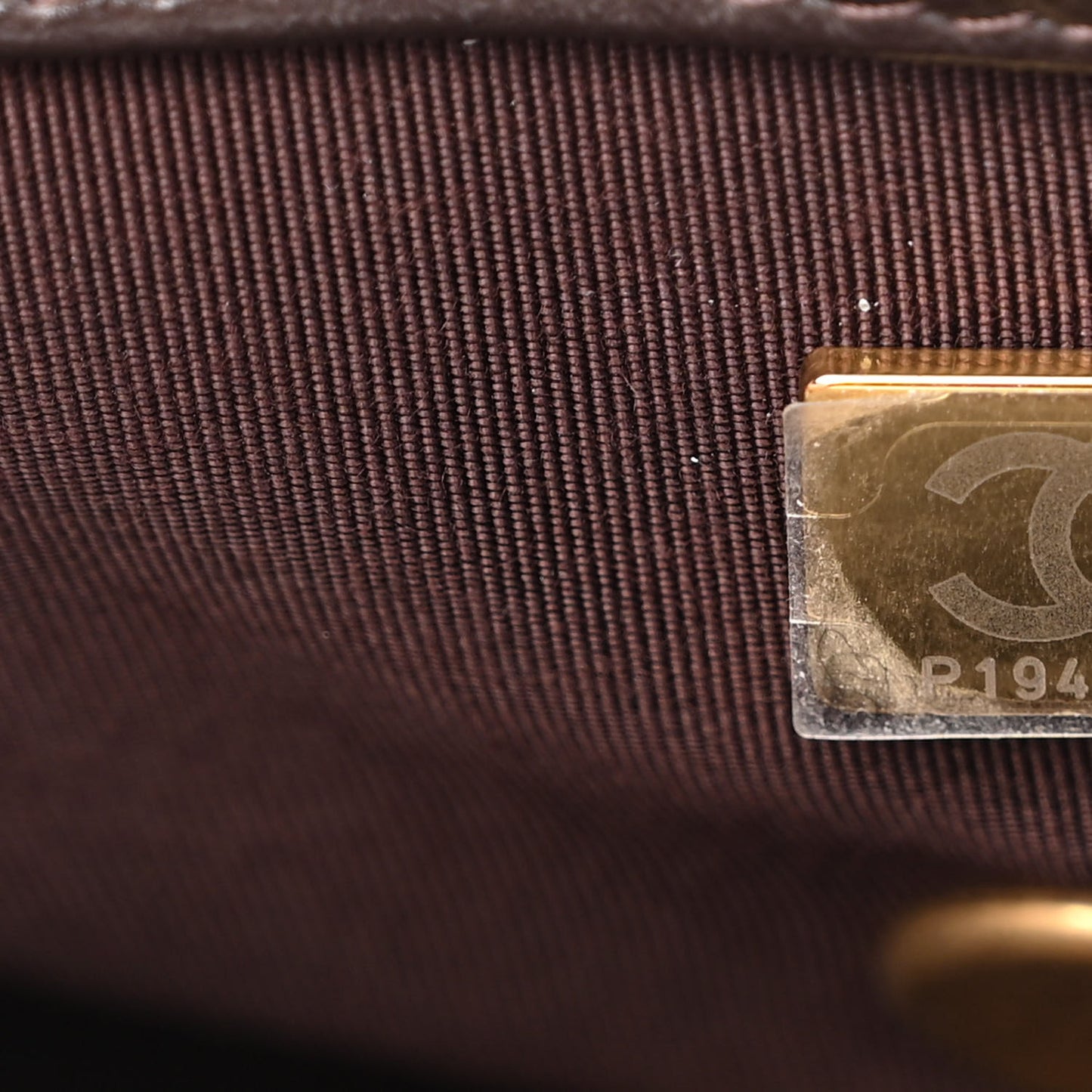 Lambskin Quilted Medium Chanel 19 Flap Dark Brown