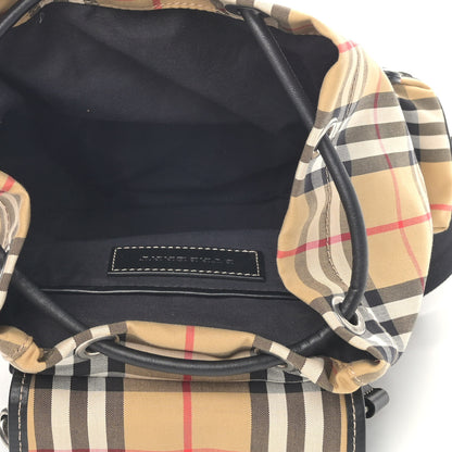 Burberry Nylon Vintage Check Small Rucksack Backpack Antique Yellow 5 of 10