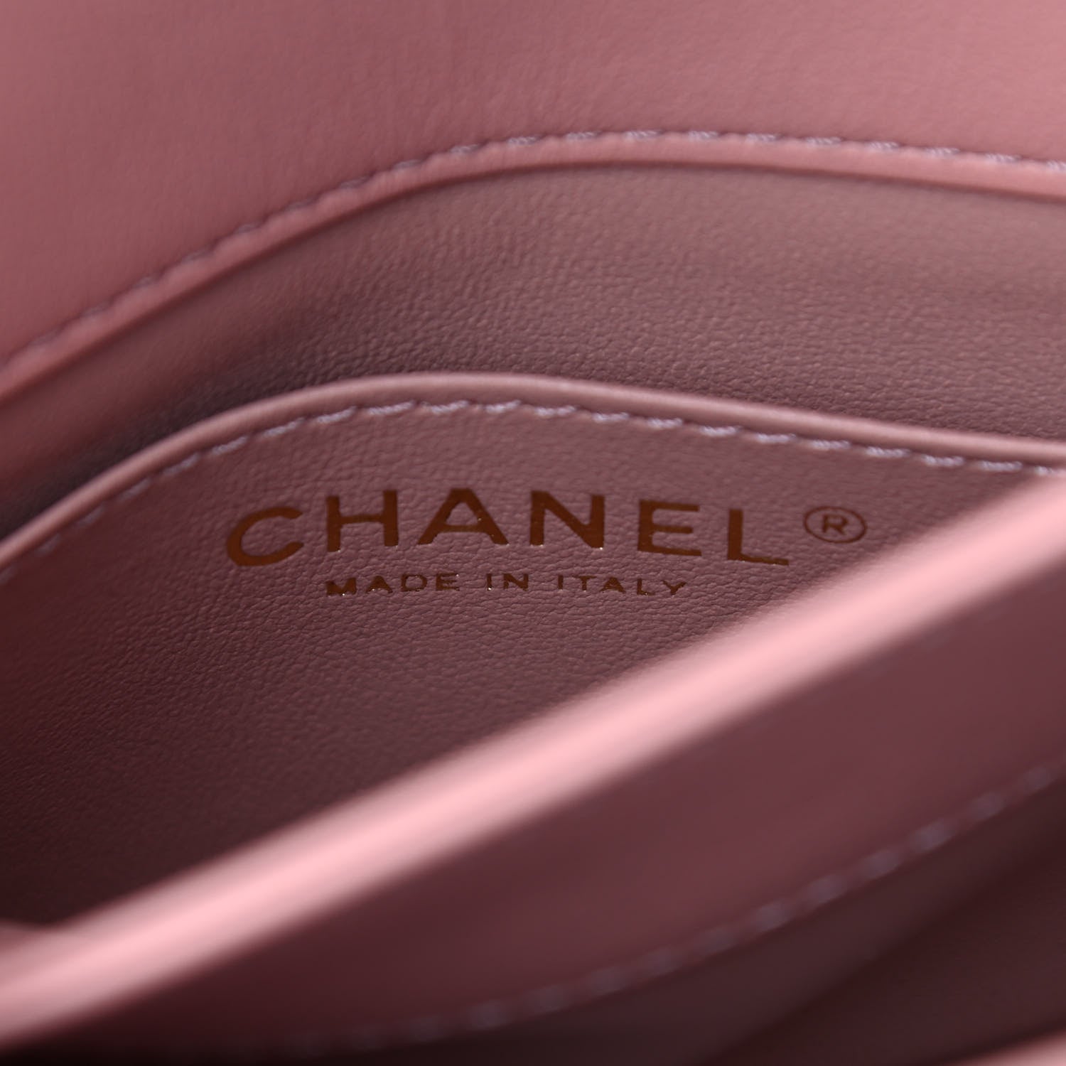 Chanel Calfskin Quilted Coco Lady Flap Dark Pink 6 of 10