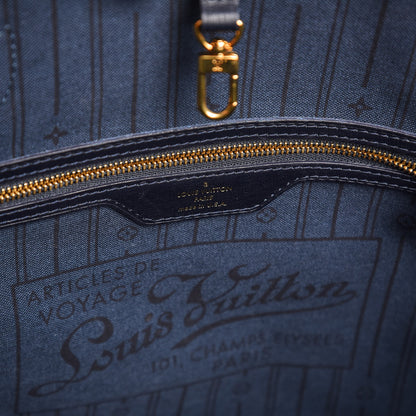 Louis Vuitton Monogram Idylle Neverfull MM Encre 6 of 7
