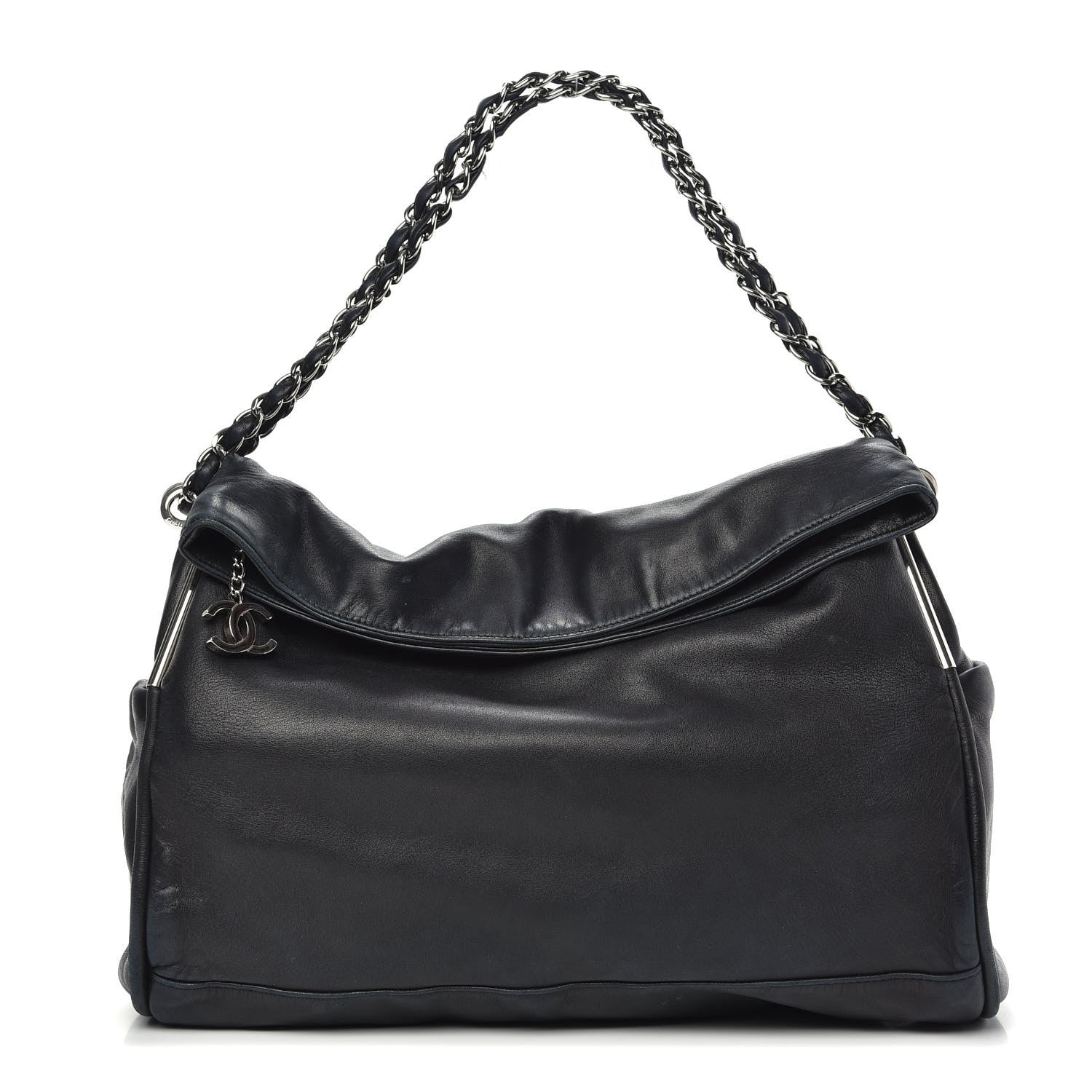 Chanel Lambskin Ultimate Soft Hobo Black 1 of 14