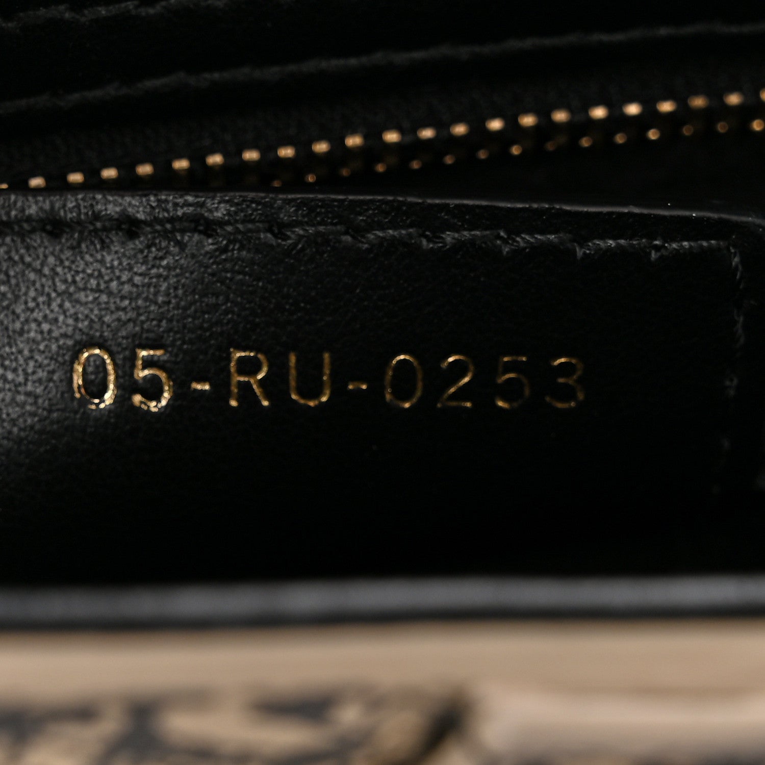 Christian Dior Calfskin Plan De Paris Printed Saddle Bag With Strap Beige Black 7 of 10