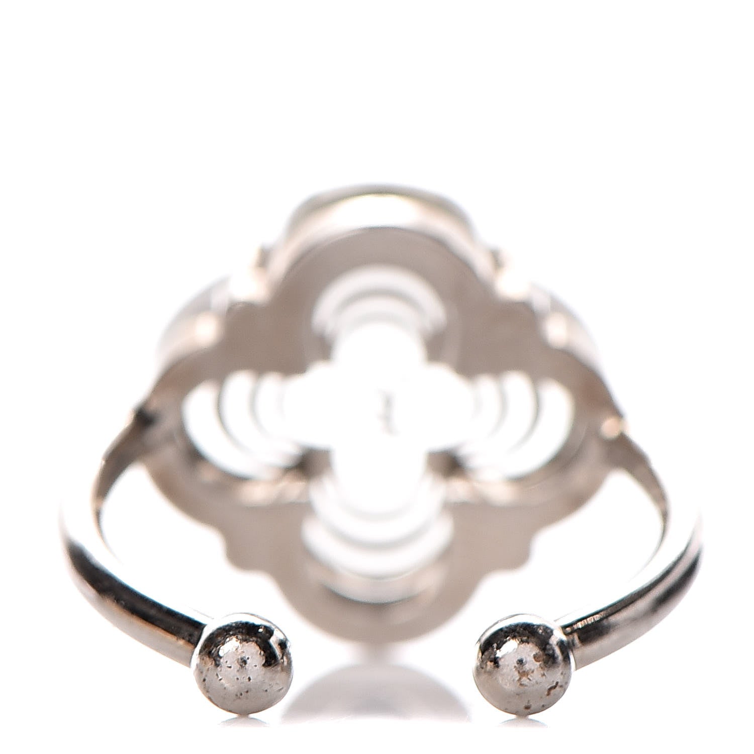 Louis Vuitton Resin A La Folie Ring Silver 3 of 5