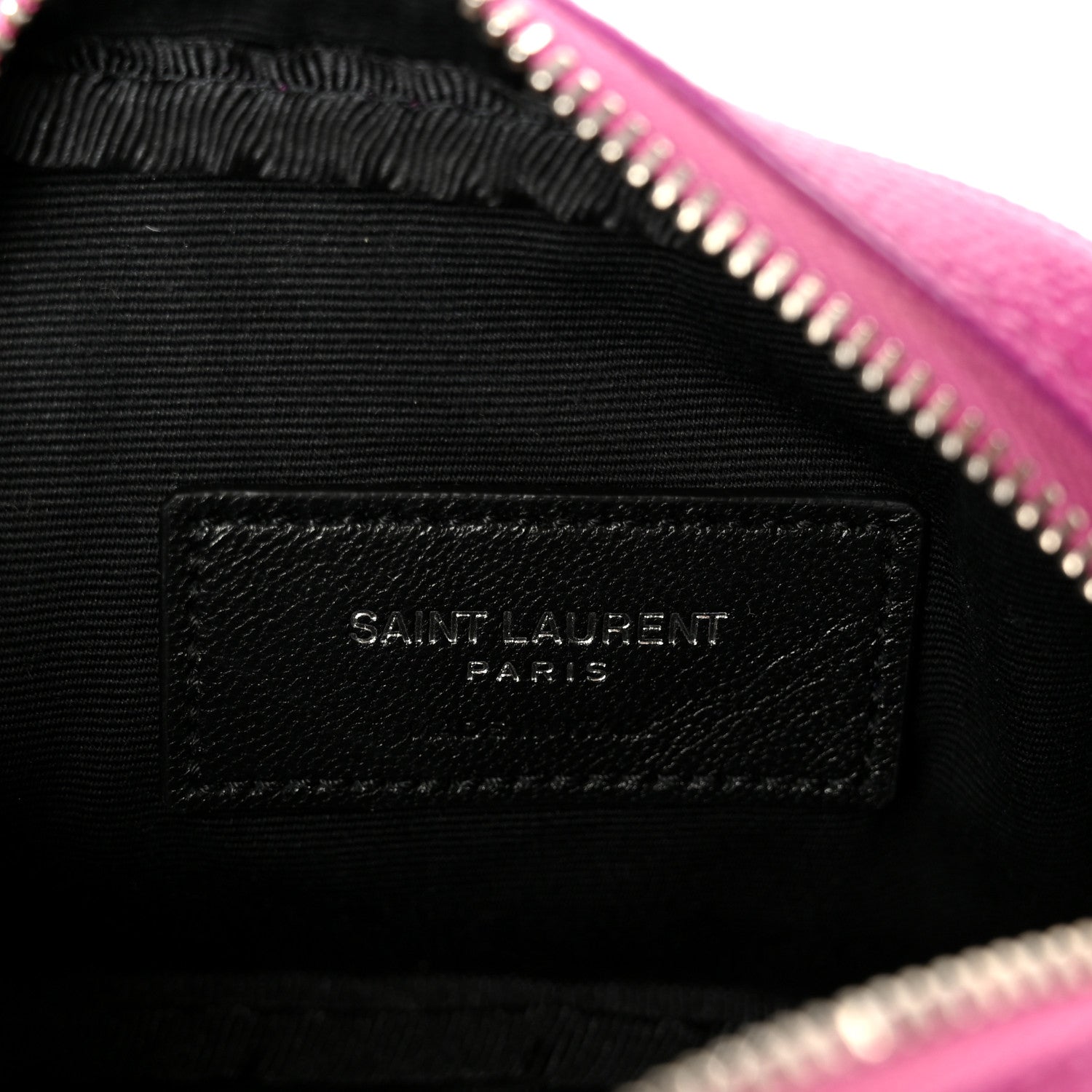 Saint Laurent Grain De Poudre Matelasse Monogram Baby Lou Camera Bag Electric Fuxia 6 of 11