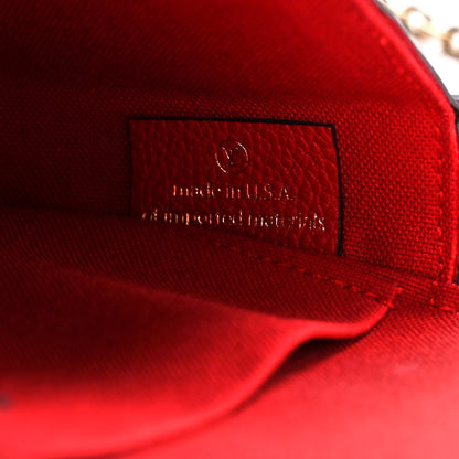 Louis Vuitton Empreinte Pochette Felicie Chain Wallet Cherry 5 of 10