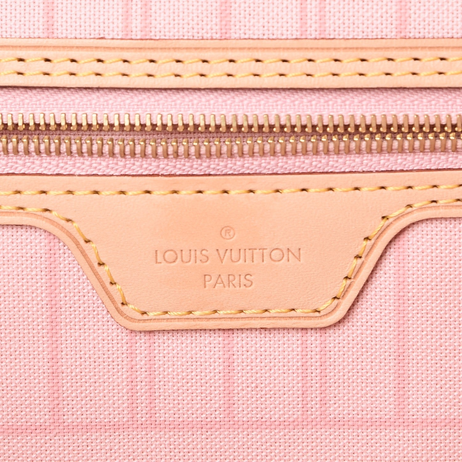 Louis Vuitton Damier Azur Neo Neverfull MM Rose Ballerine 6 of 9
