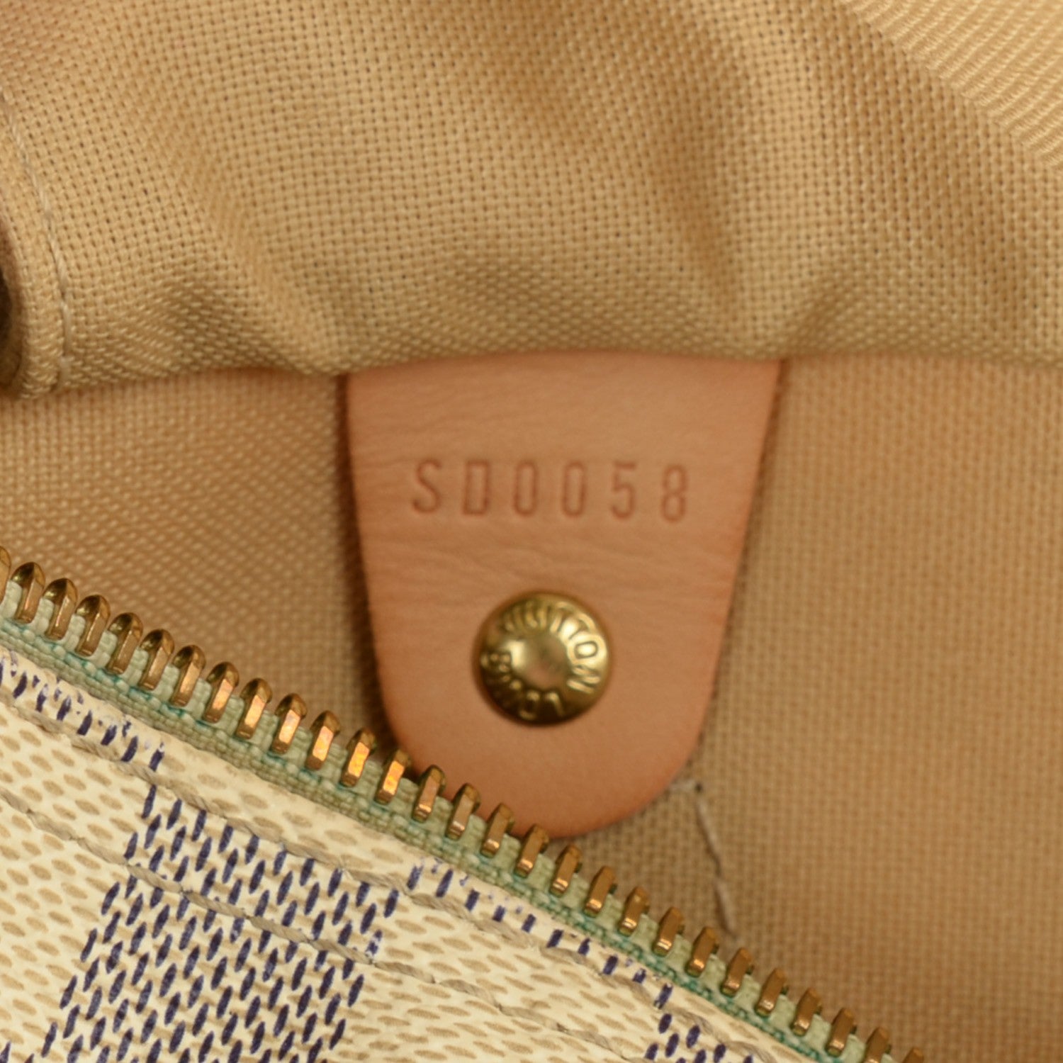 Louis Vuitton Damier Azur Speedy 25 6 of 7