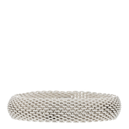 Tiffany Sterling Silver Somerset Mesh Bracelet 1 of 3