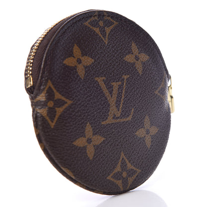 Louis Vuitton Monogram 2017 Christmas Animation Round Coin Purse 3 of 6