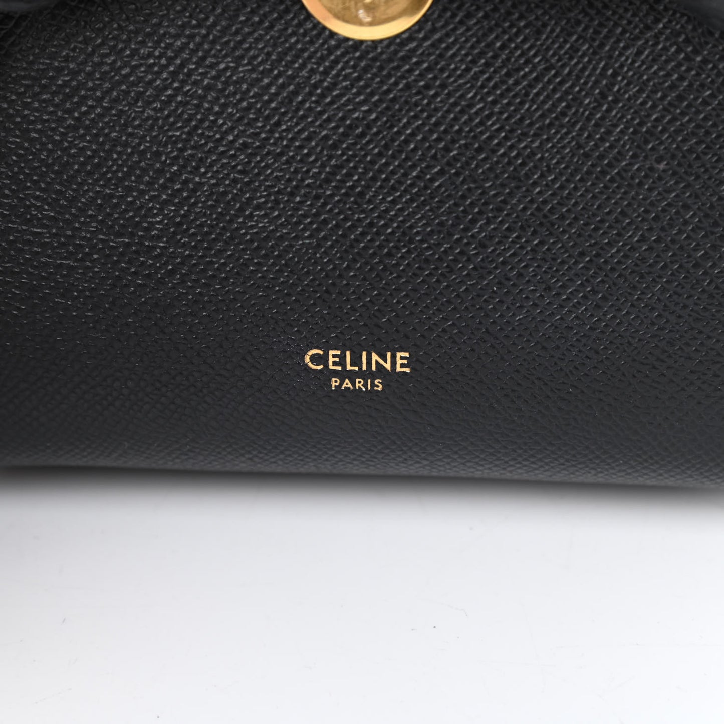 Grained Calfskin Pico Belt Bag Black