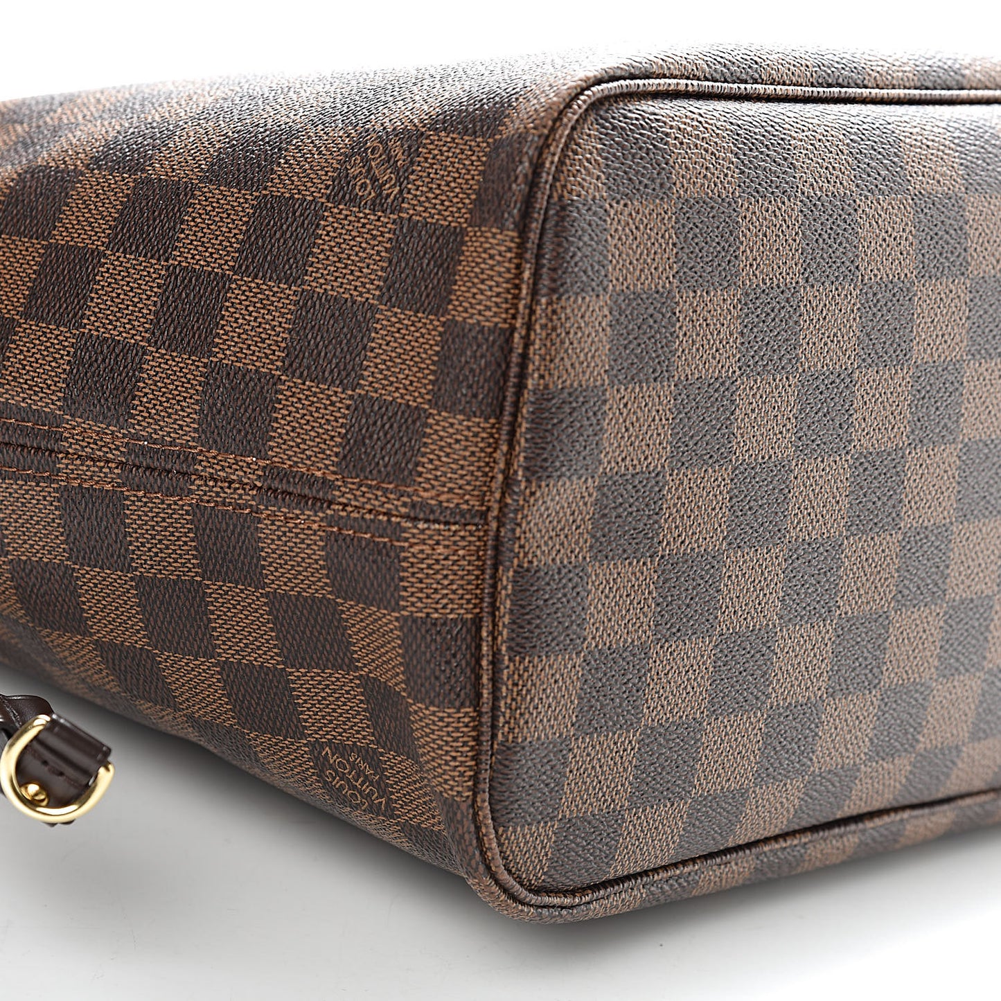 Damier Ebene Neo Neverfull MM Rose Ballerine