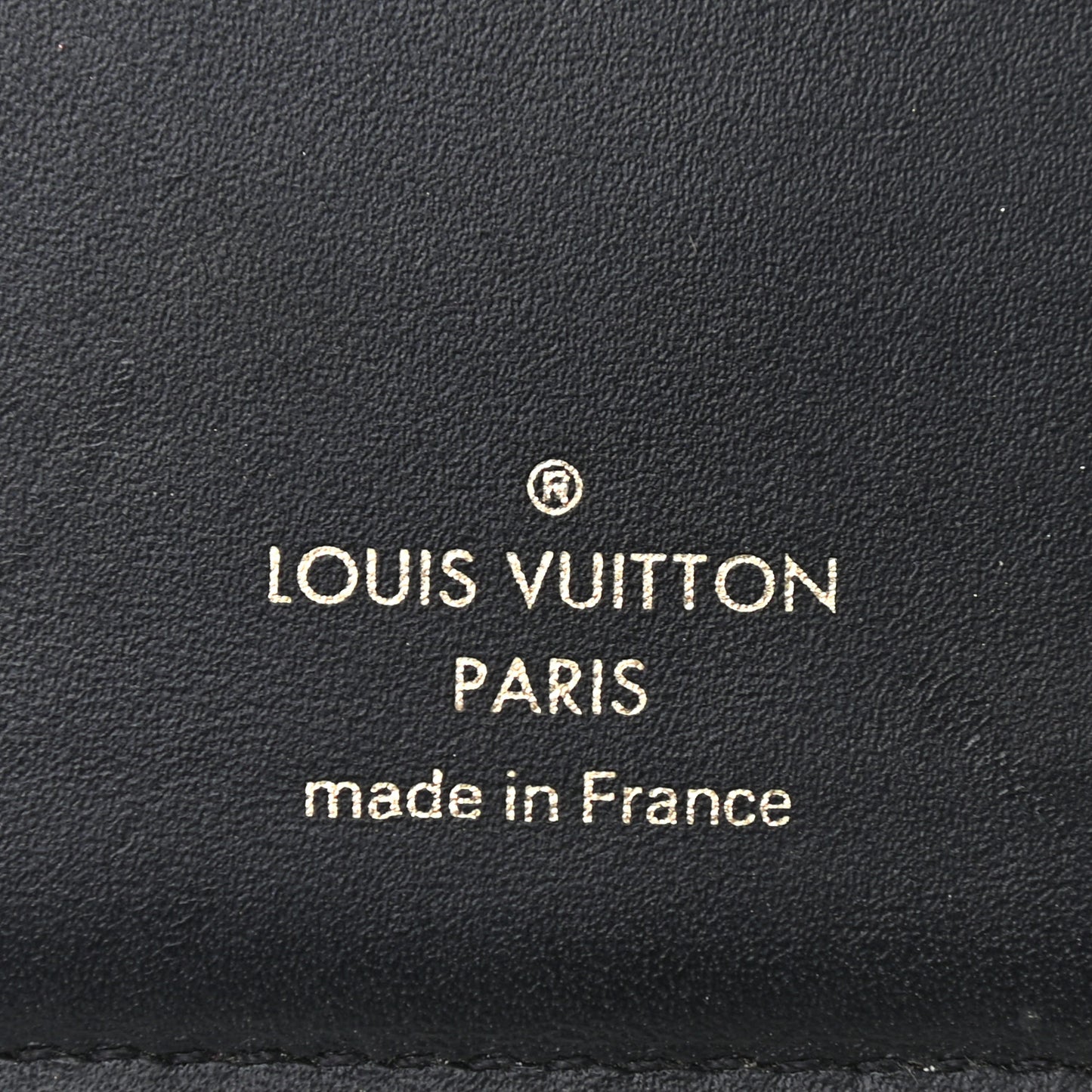 Monogram Flower Lock Compact Wallet Black