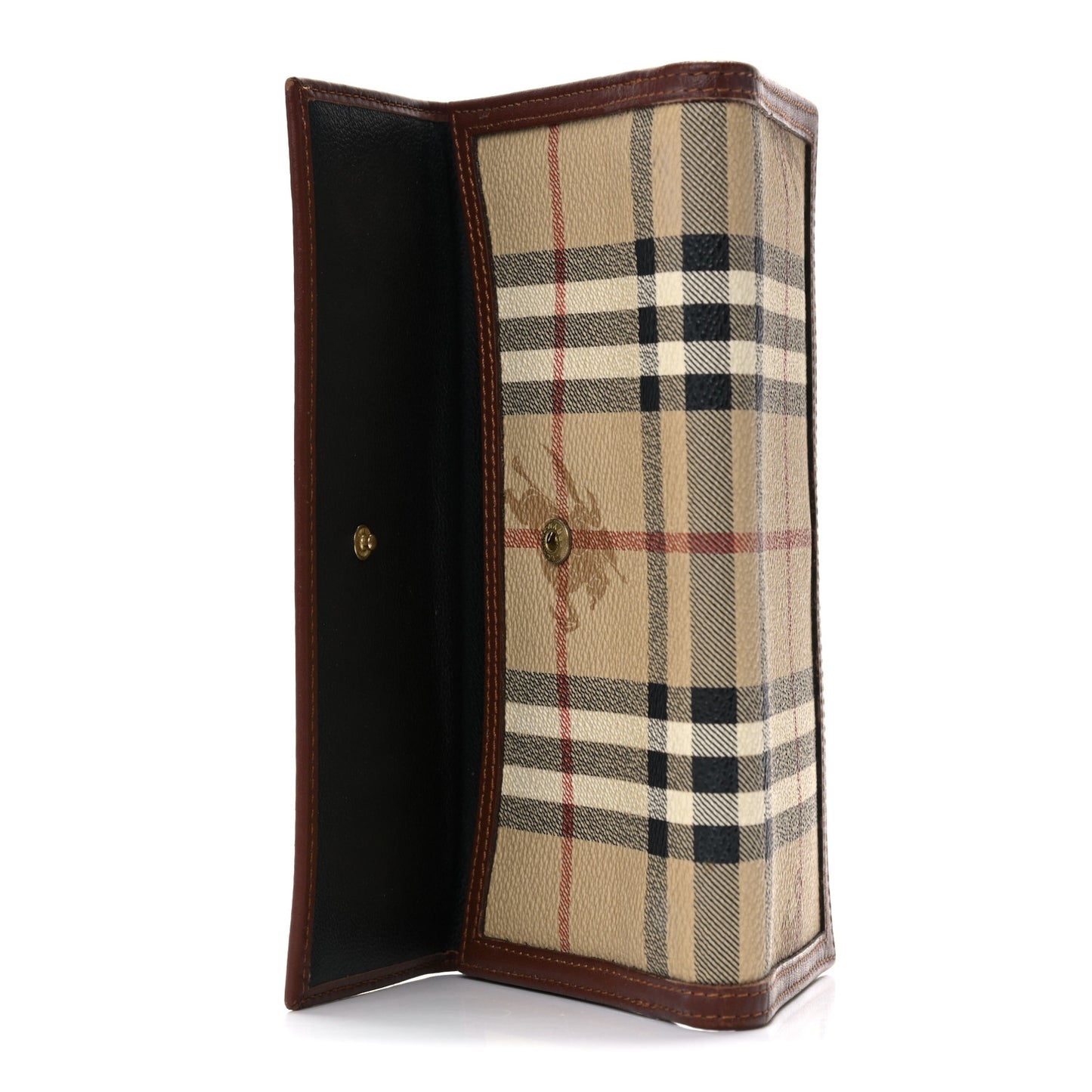 Haymarket Check Penrose Continental Wallet Tan