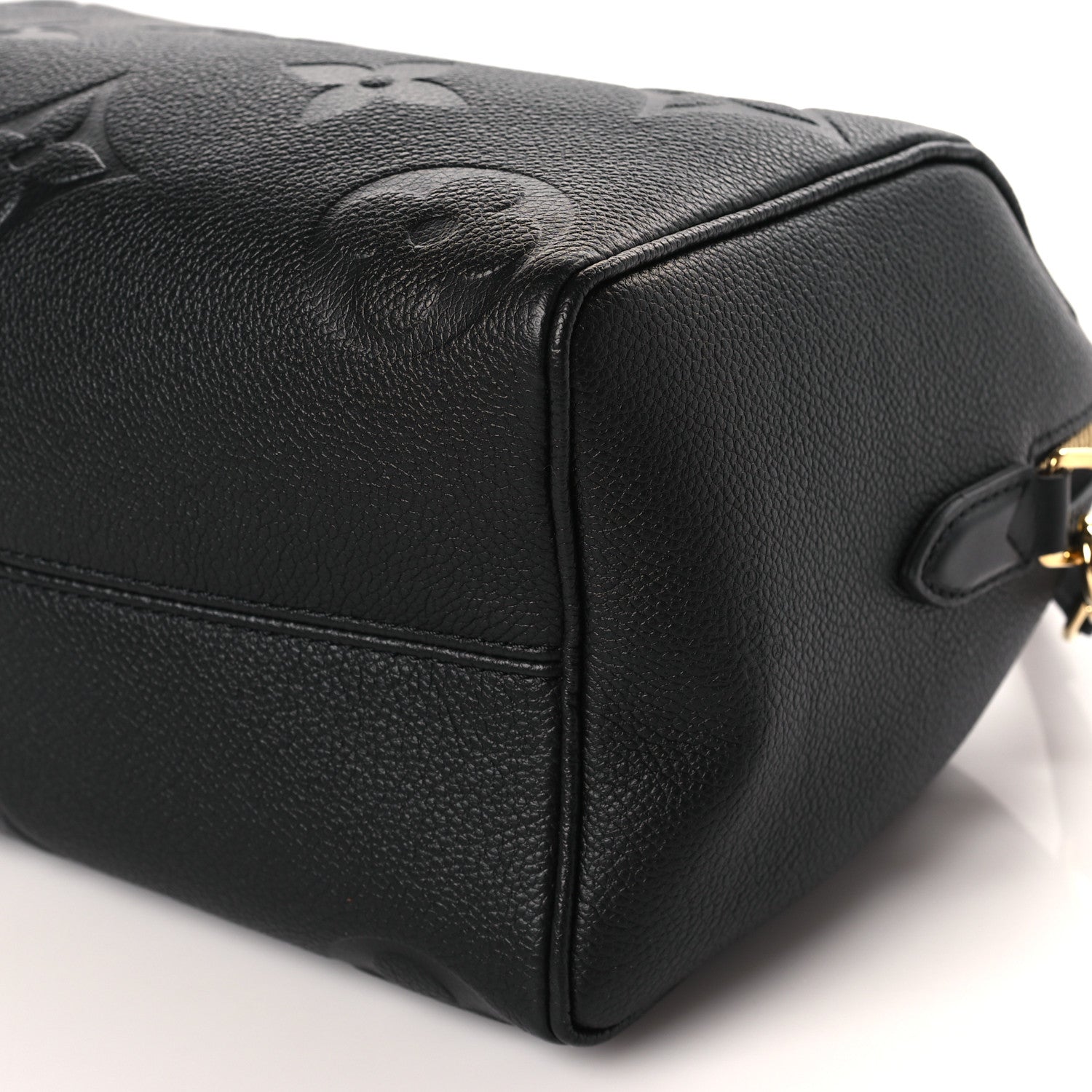 Louis Vuitton Empreinte Monogram Giant Speedy Bandouliere 25 Black 8 of 9