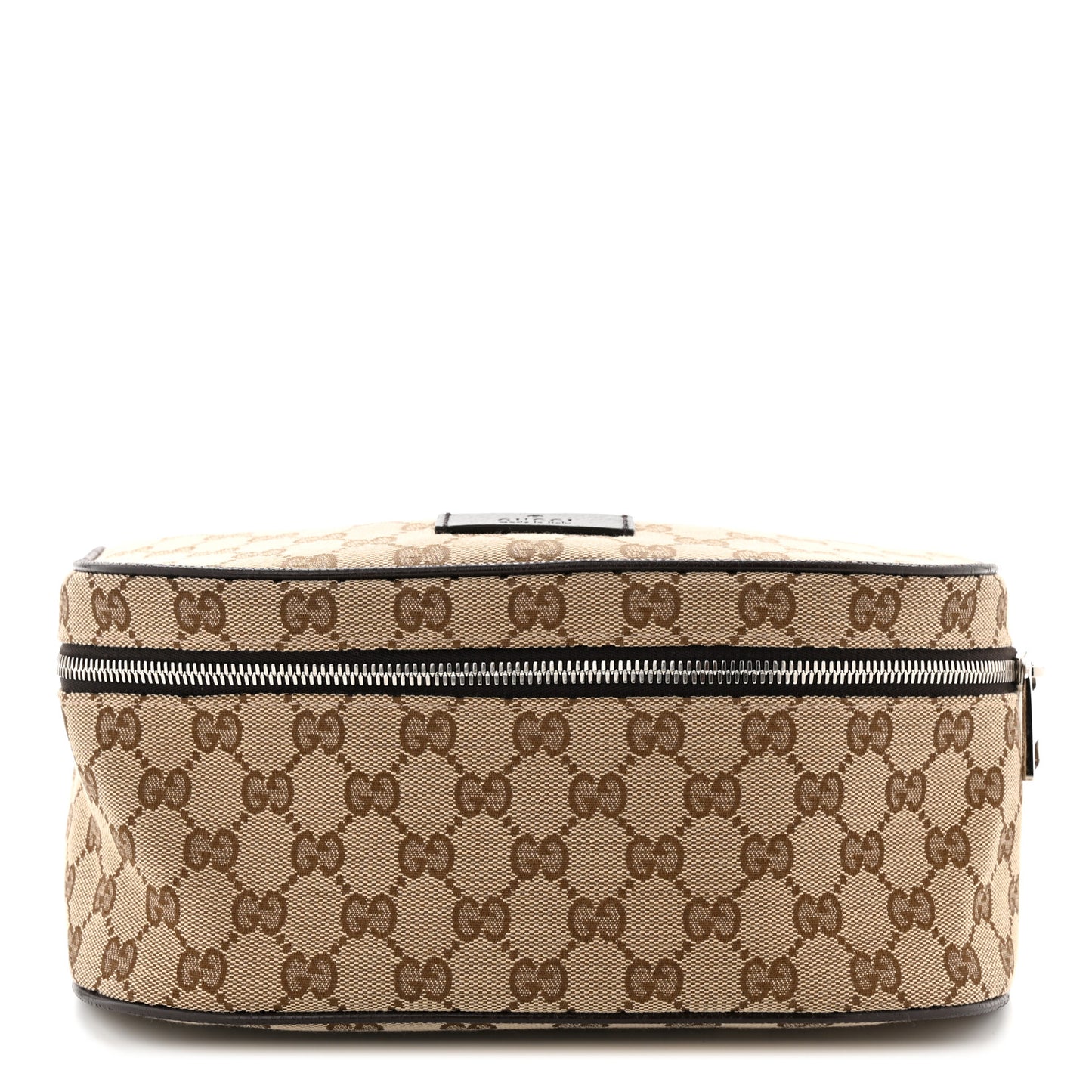 Monogram Dollar Calfskin Waist Pouch Beige Ebony Testa di Moro Marrone Scuro