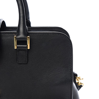 Saint Laurent Calfskin Monogram Baby Cabas Black 10 of 15