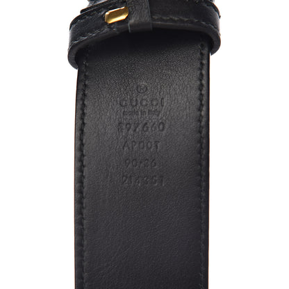Gucci Calfskin Double G 40mm Belt 90 36 Black 4 of 7