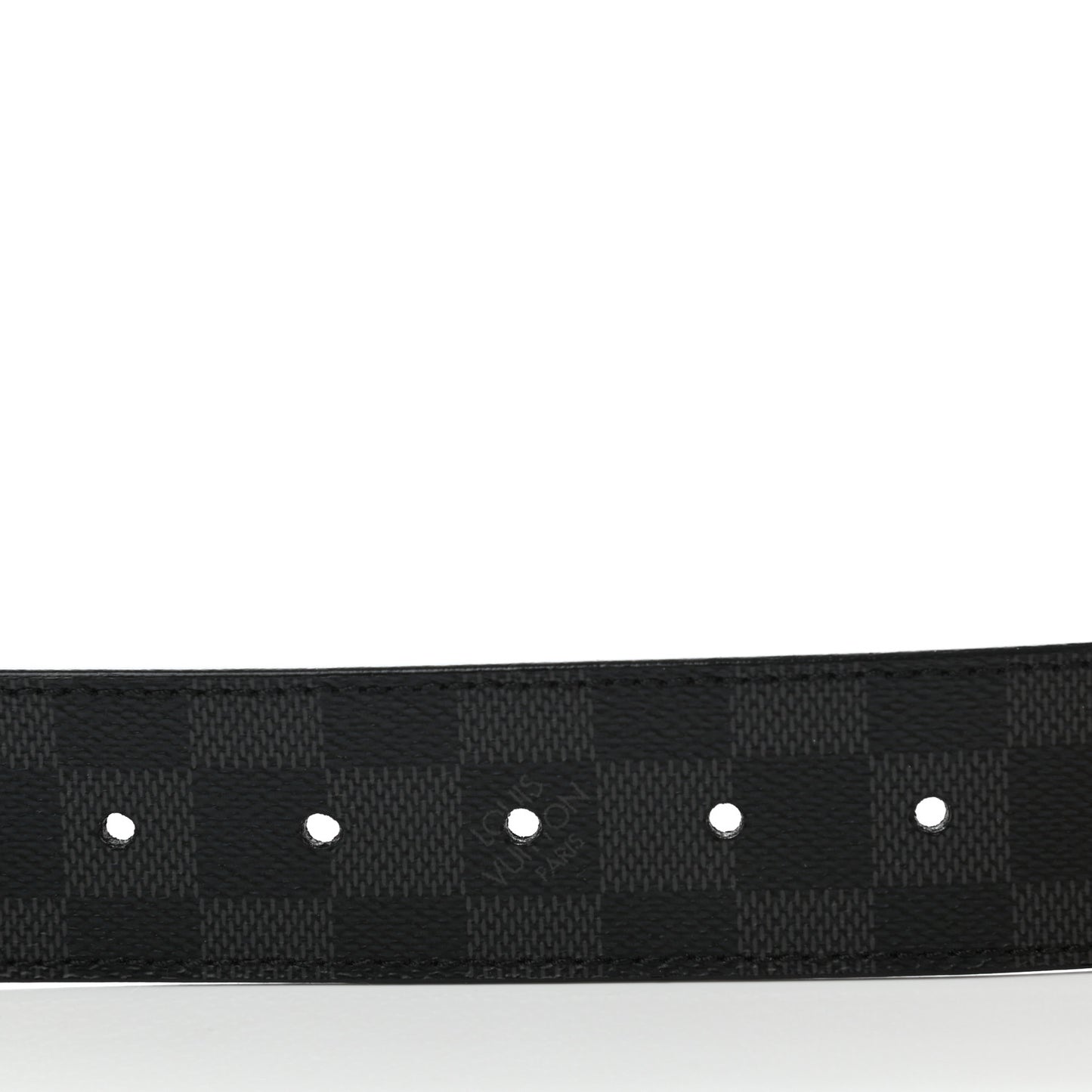 Damier Graphite 40mm LV Initiales Belt 90 36