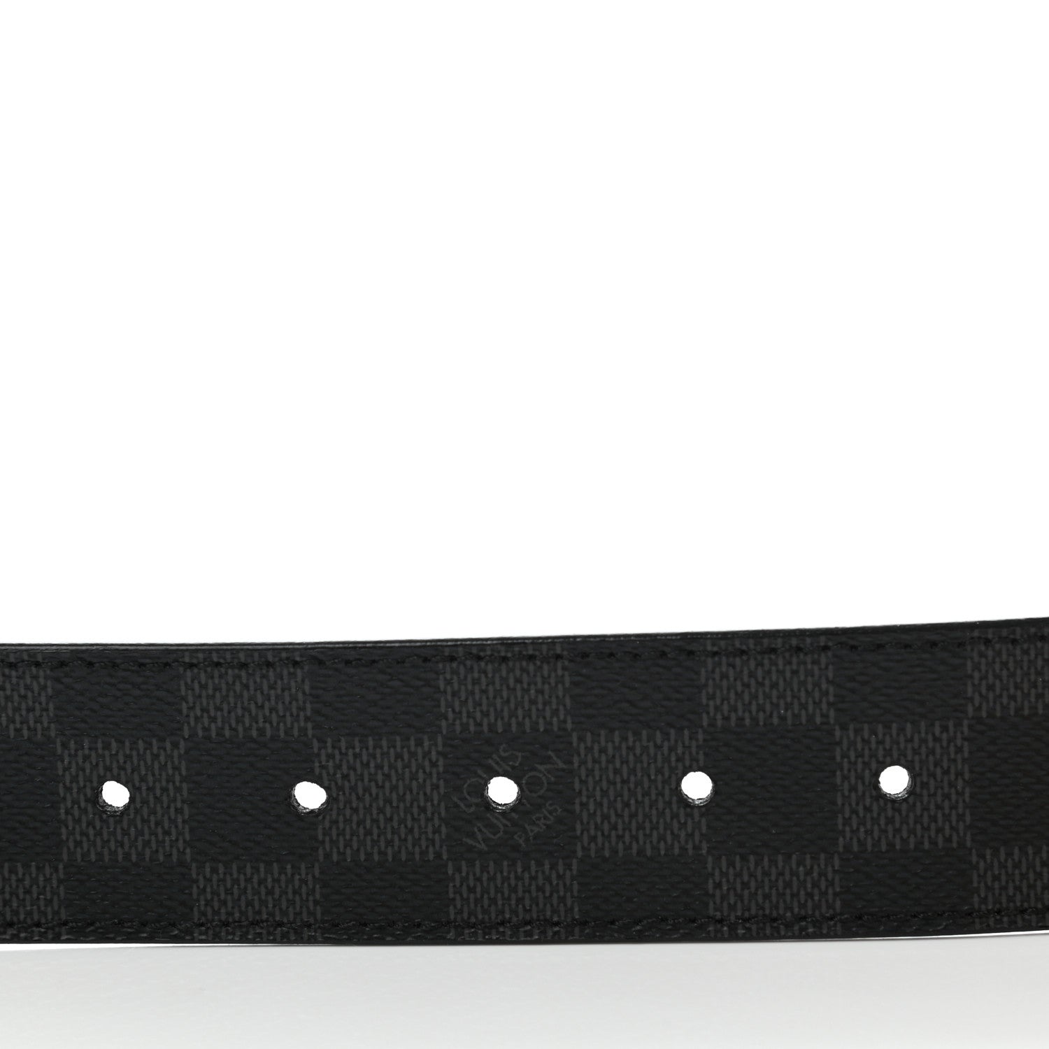 Louis Vuitton Damier Graphite 40mm LV Initiales Belt 90 36 4 of 6