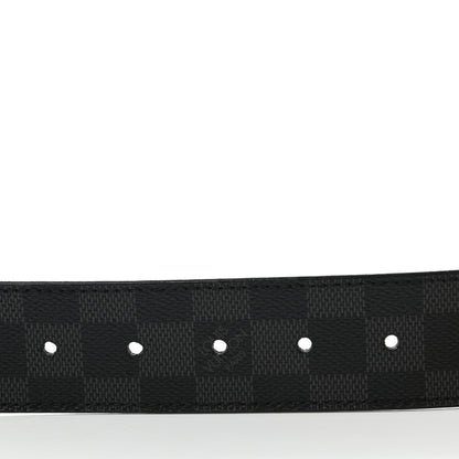 Louis Vuitton Damier Graphite 40mm LV Initiales Belt 90 36 4 of 6