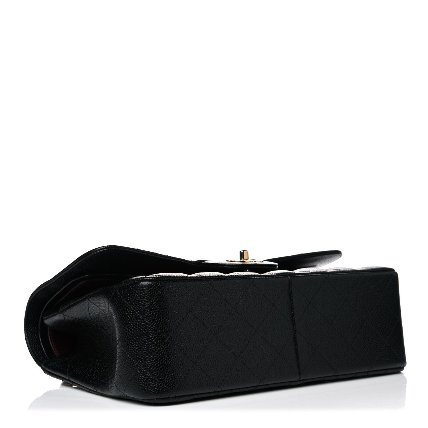 Chanel Caviar Quilted Jumbo Double Flap Black 4 of 10