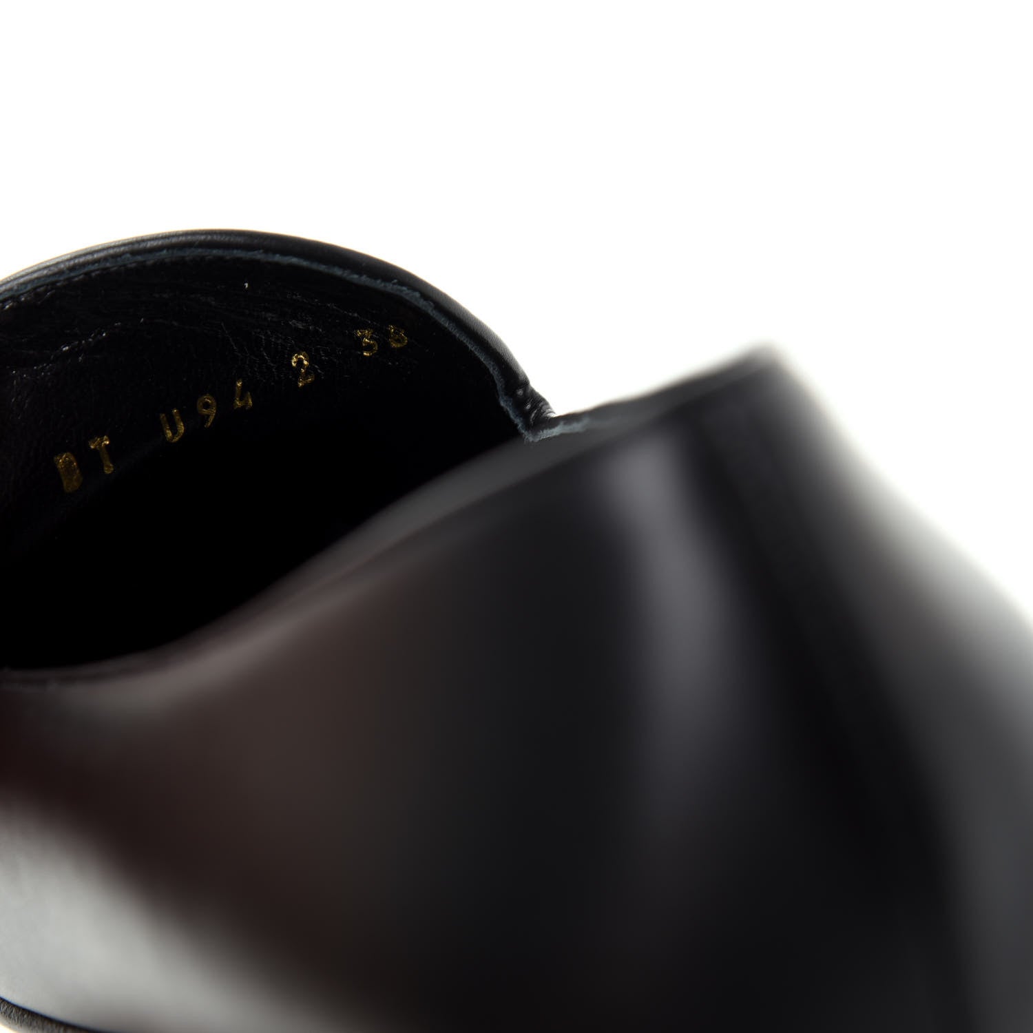 Valentino Garavani Nappa Vlogo Loafers 38 Black 10 of 10