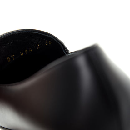 Valentino Garavani Nappa Vlogo Loafers 38 Black 10 of 10