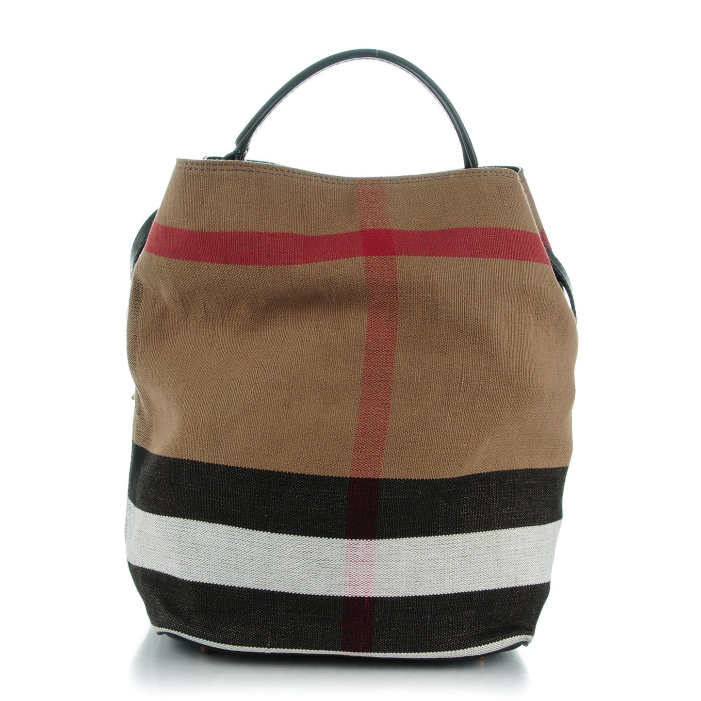 Canvas Mega Check Medium Ashby Black