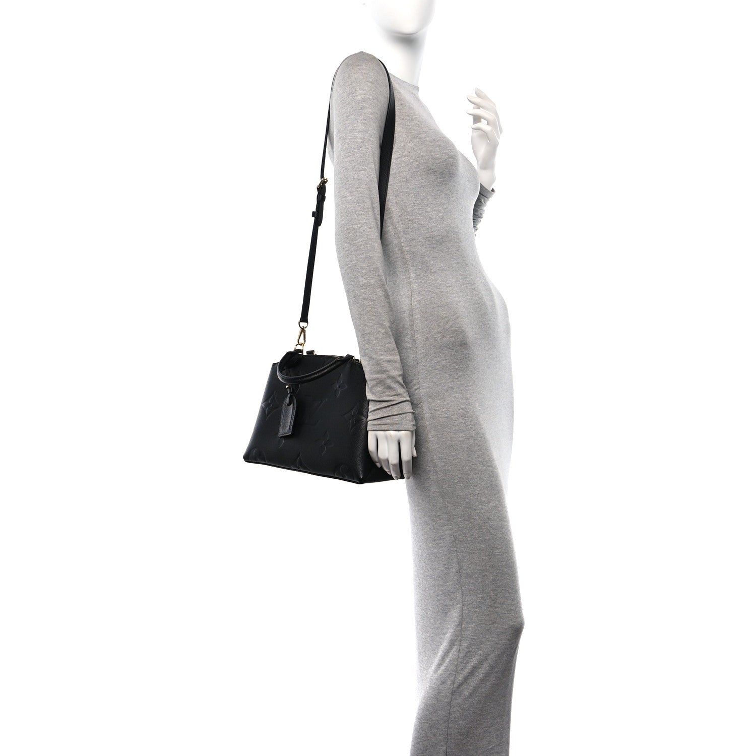 Louis Vuitton Empreinte Monogram Giant Petit Palais Black 2 of 9