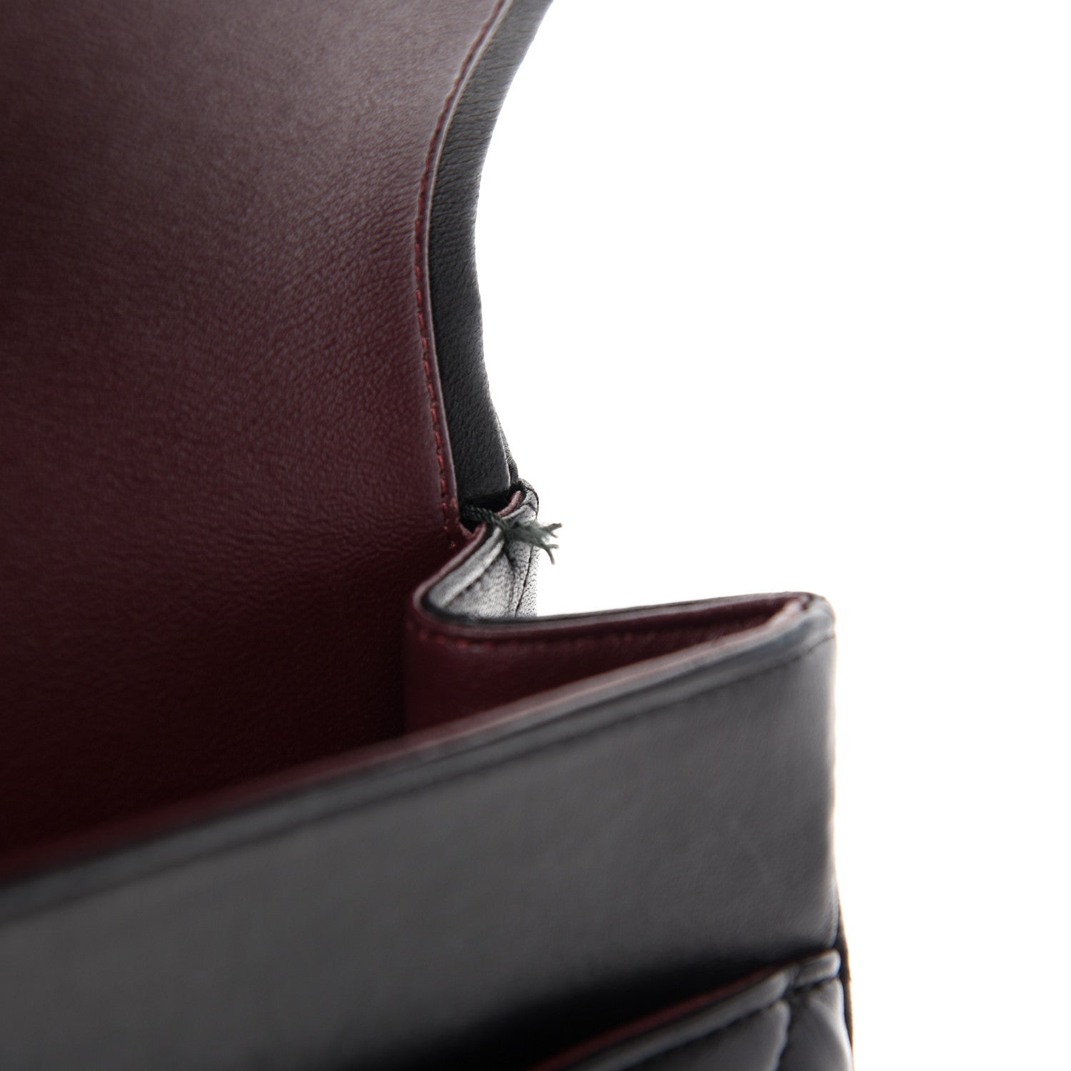 Chanel Lambskin Quilted Maxi Double Flap Black 12 of 15