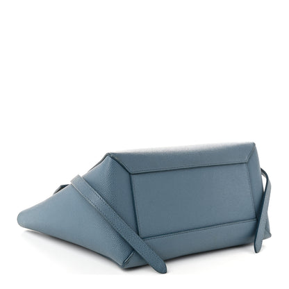 Celine Grained Calfskin Micro Belt Bag Washed Blue 3 of 10