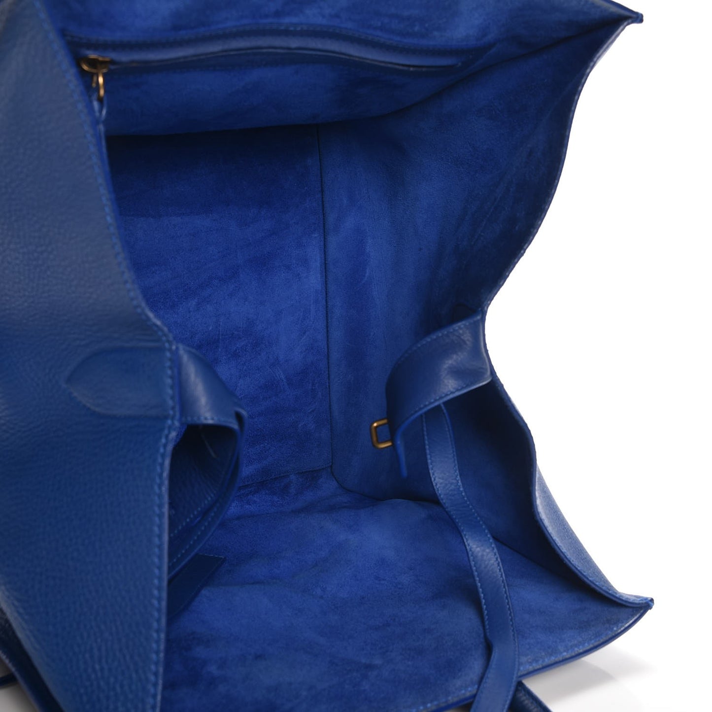 Supple Calfskin Medium Phantom Luggage Royal Blue