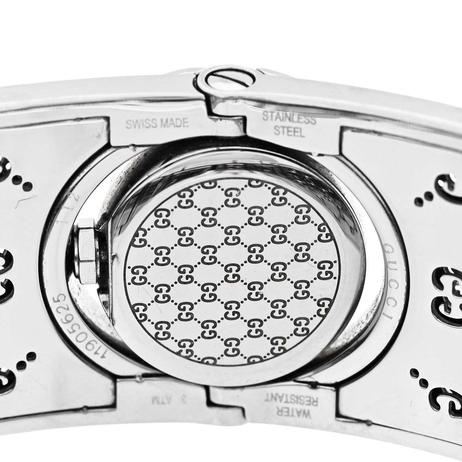 Gucci Stainless Steel 23mm Twirl Quartz Watch Brown 4 of 5