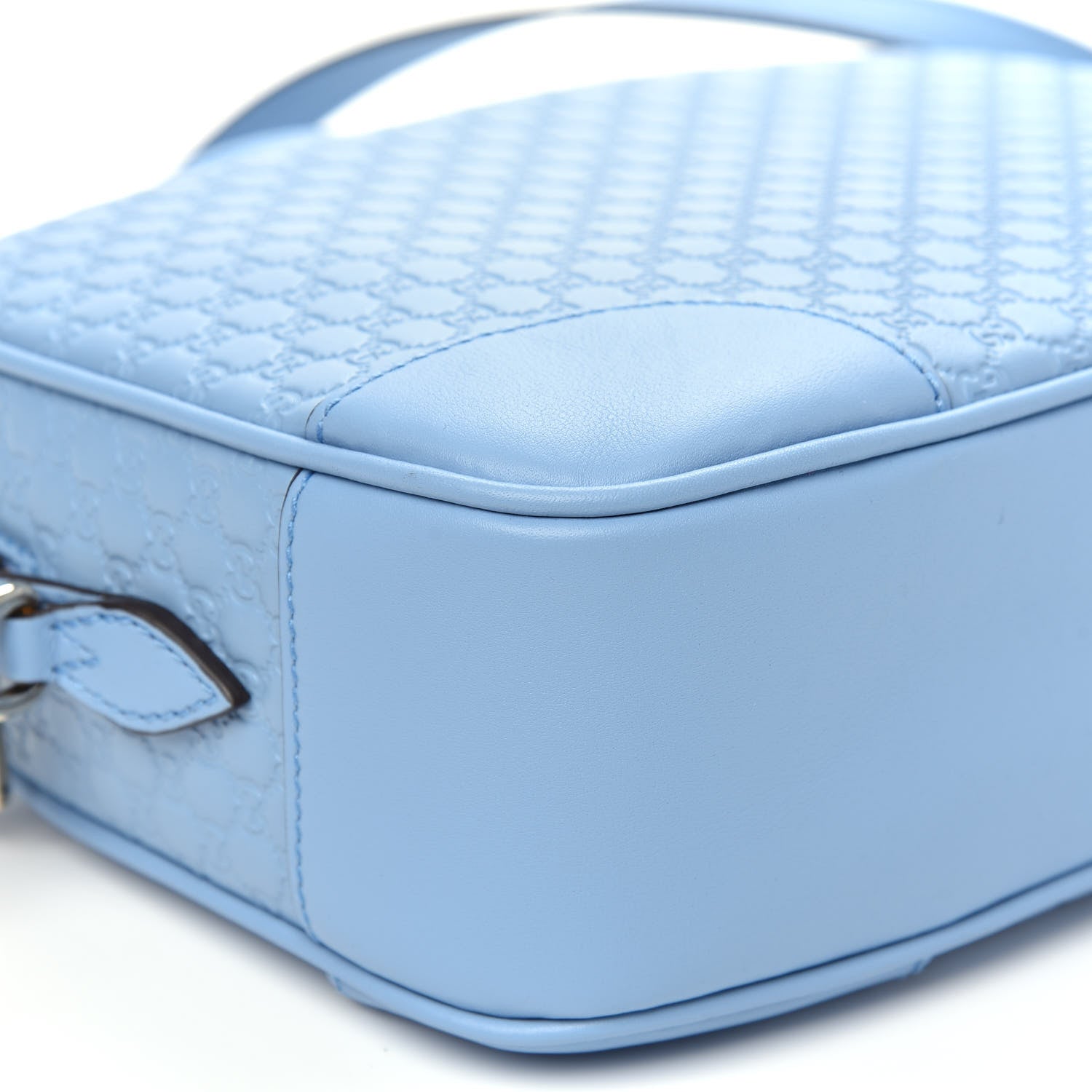 Gucci Microguccissima Mini Bree Messenger Bag Mineral Blue 8 of 9