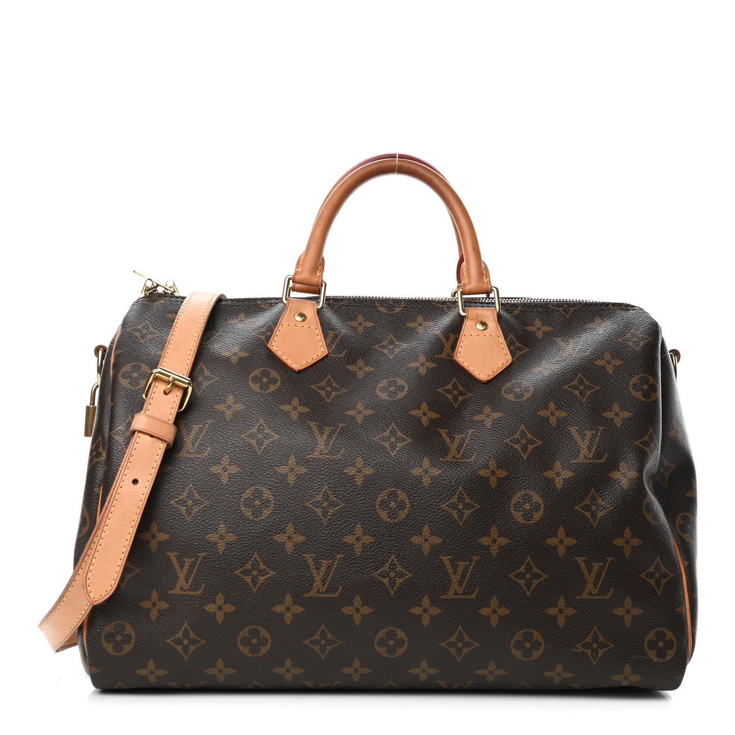 Louis Vuitton Monogram Speedy Bandouliere 35 2 of 11