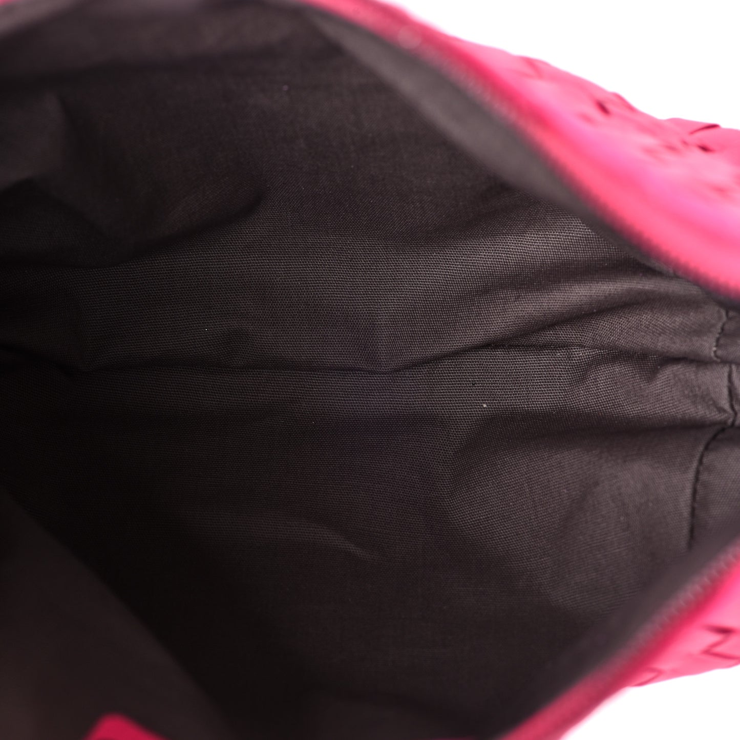 Nappa Intrecciato Crossbody Rosa Shock