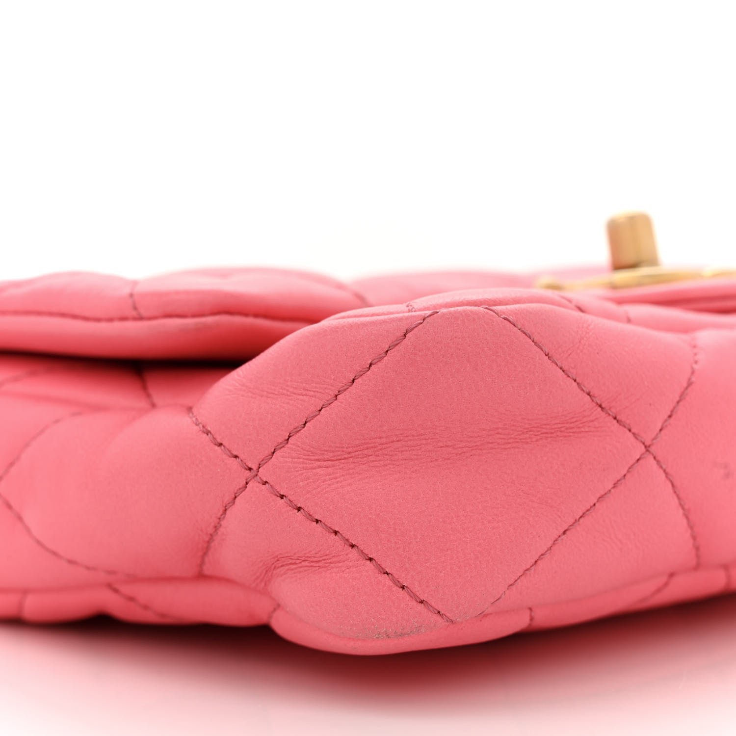 Chanel Lambskin Quilted Mini Funky Town Flap Pink 9 of 11
