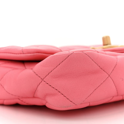Chanel Lambskin Quilted Mini Funky Town Flap Pink 9 of 11