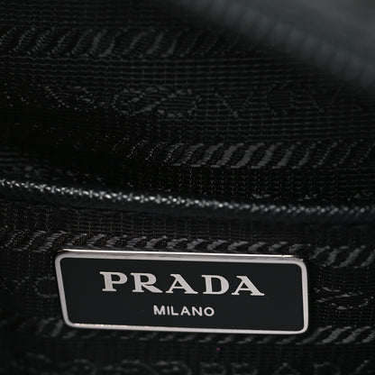 Prada Tessuto Nylon Messenger Bag Black 6 of 9