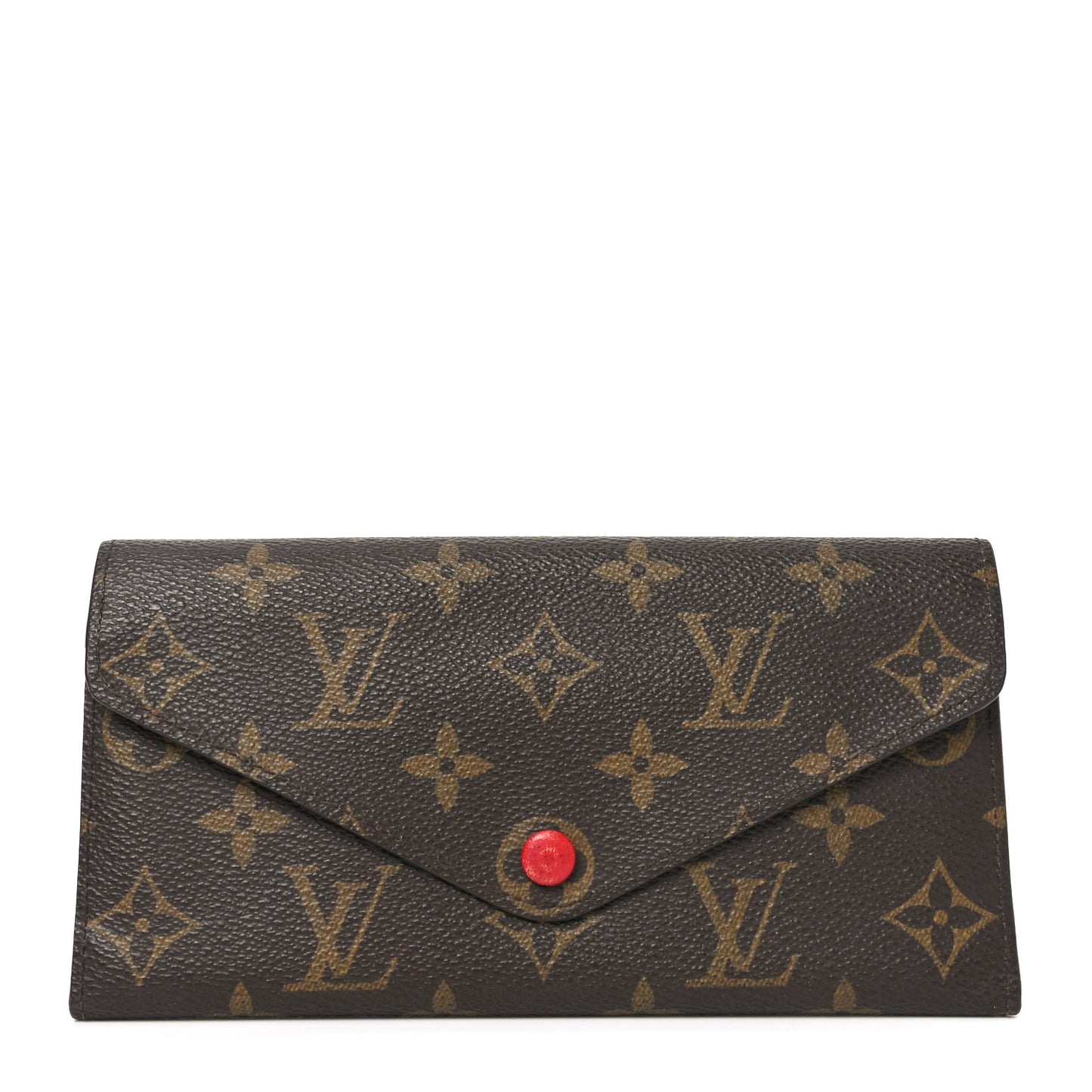 Monogram Josephine Wallet Red