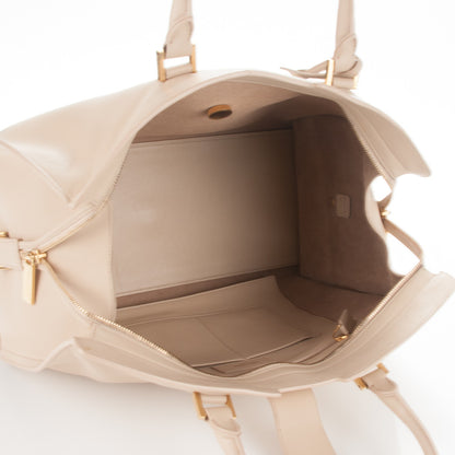 Saint Laurent Calfskin Medium Classic Y Cabas Beige 5 of 7