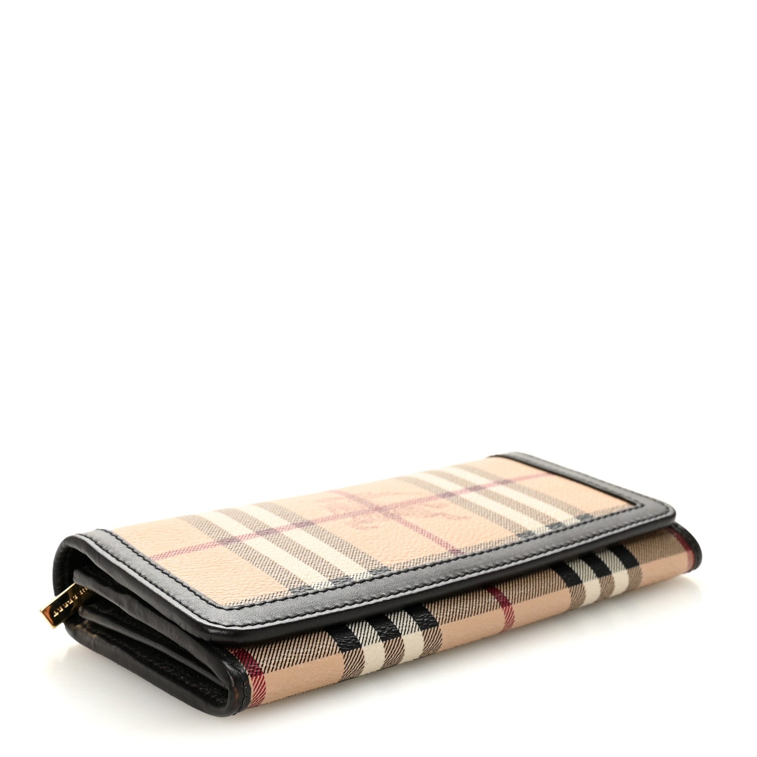 Burberry Haymarket Check Penrose Continental Wallet Brown 4 of 8