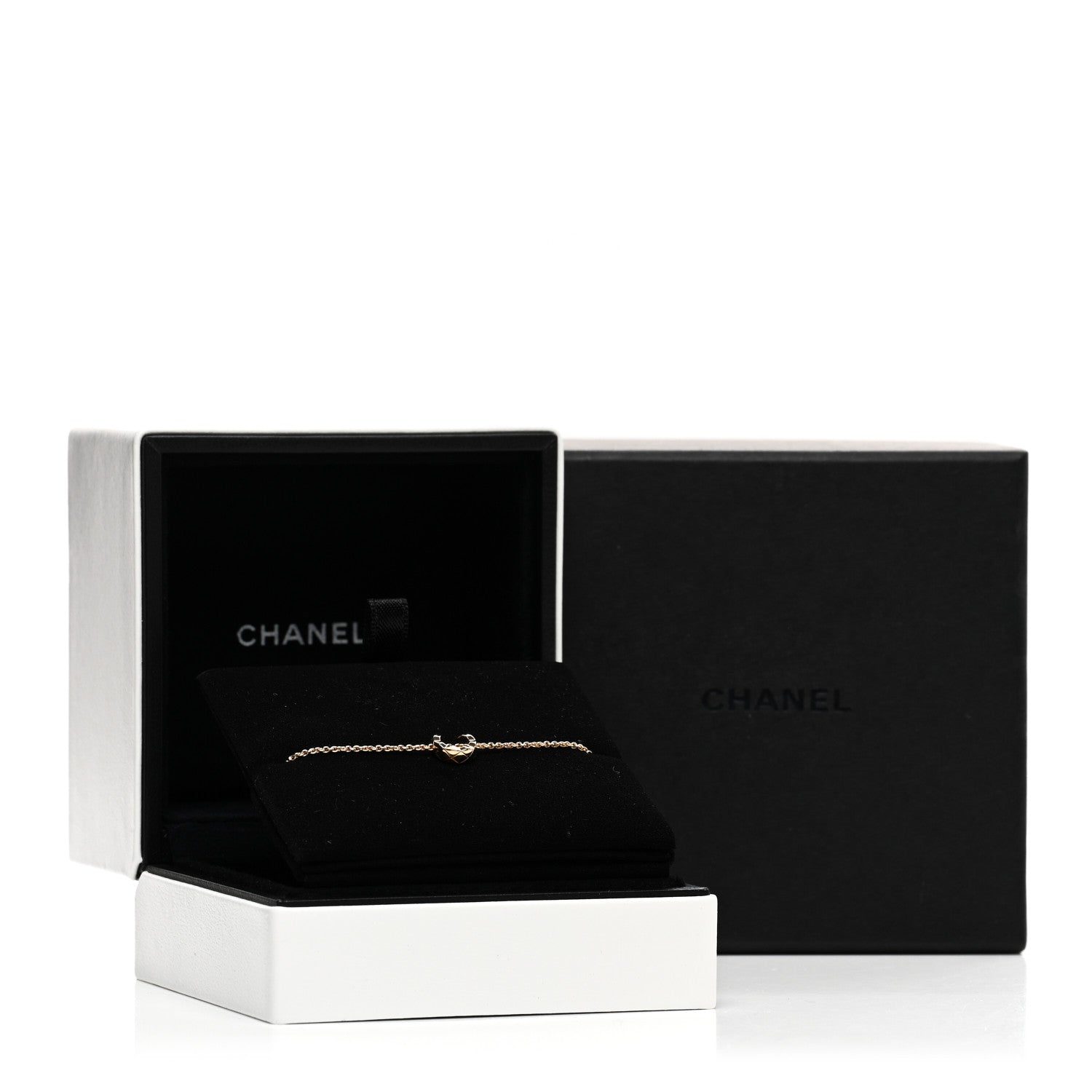 Chanel 18K Yellow Gold Coco Crush Station Bracelet 4 of 4
