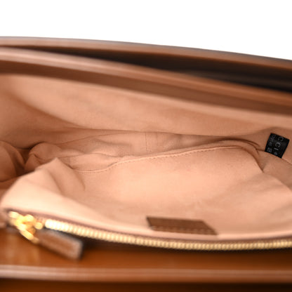 Gucci GG Supreme Monogram Horsebit 1955 Shoulder Bag Beige Brown Sugar 5 of 10