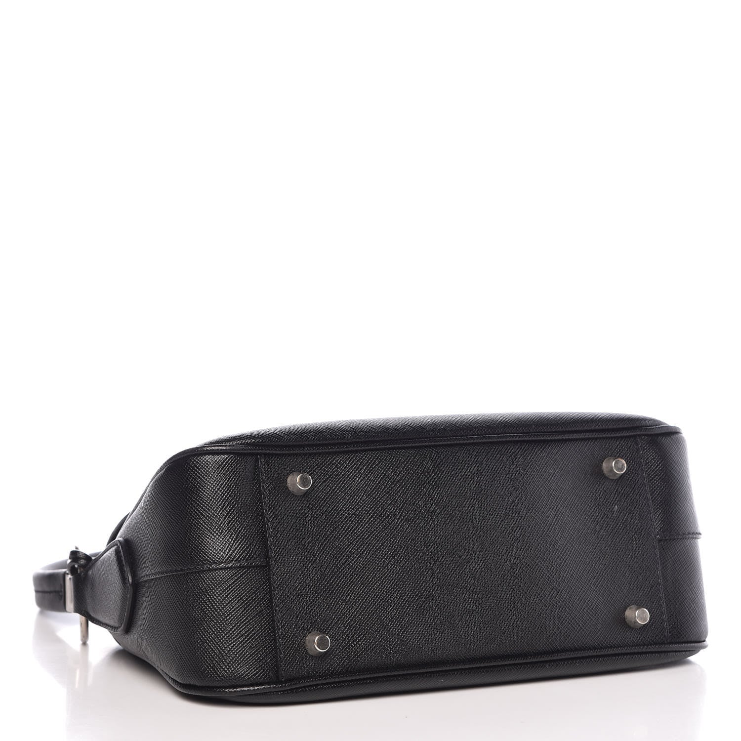 Prada Saffiano Lux Small Shoulder Bag Black 4 of 11