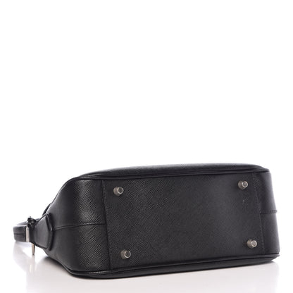 Prada Saffiano Lux Small Shoulder Bag Black 4 of 11